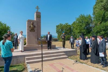 Открытие памятника Николаю Броку в Пазарджике