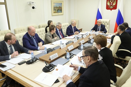 Заседание Комиссии Совета законодателей по проблемам международного сотрудничества Российской Федерации